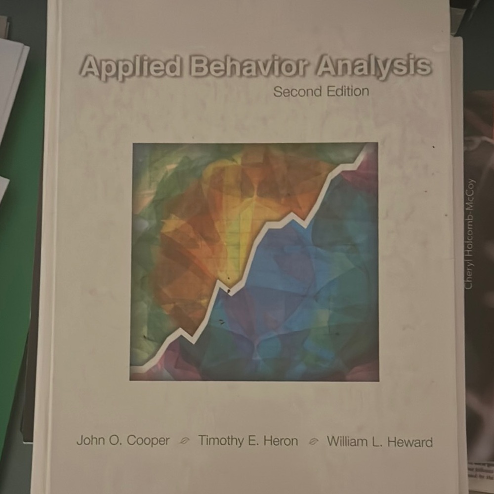Applied Behavior Analysis Book 2nd Edition